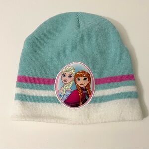 Disney Frozen Anna Elsa Girls Beanie Hat